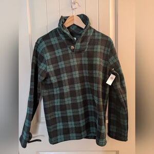 NWT!! Youth XL 14-16 Plaid Sweater